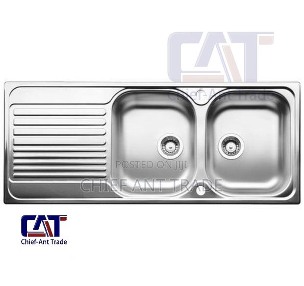 Sliver Kitchen Sink (12050-2ls) Double · Photo 4