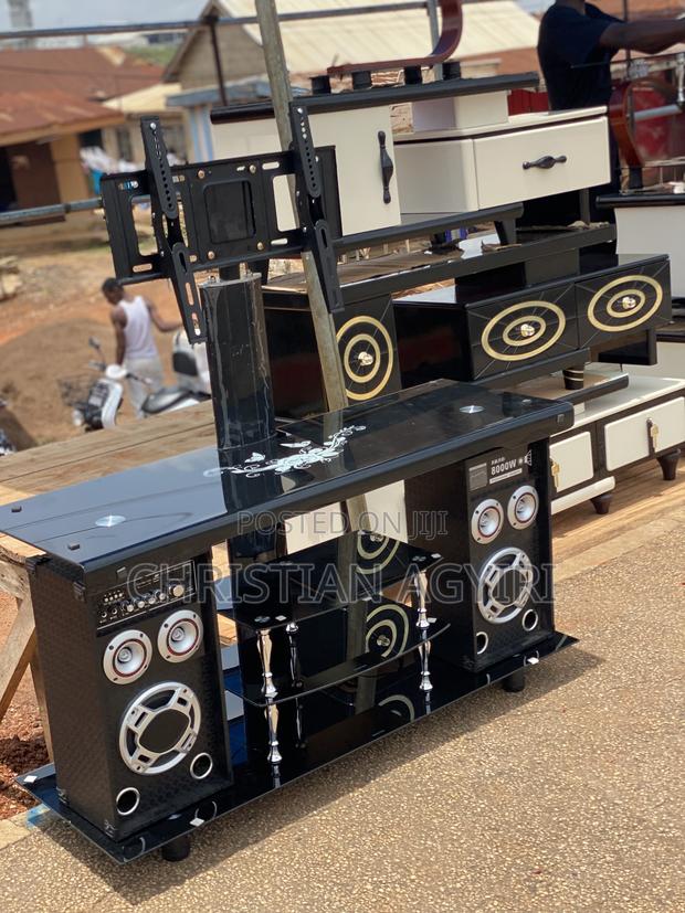 TV Stand With Speakers · Photo 3