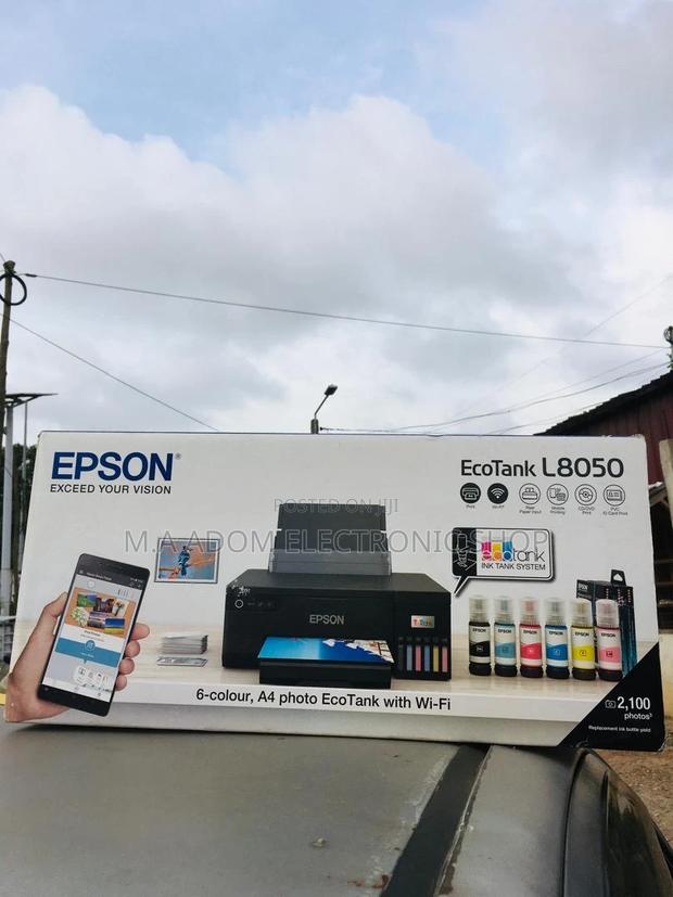 Epson Ecotank L8050: Print More,Pay Less for Thousand Pages · Photo 2
