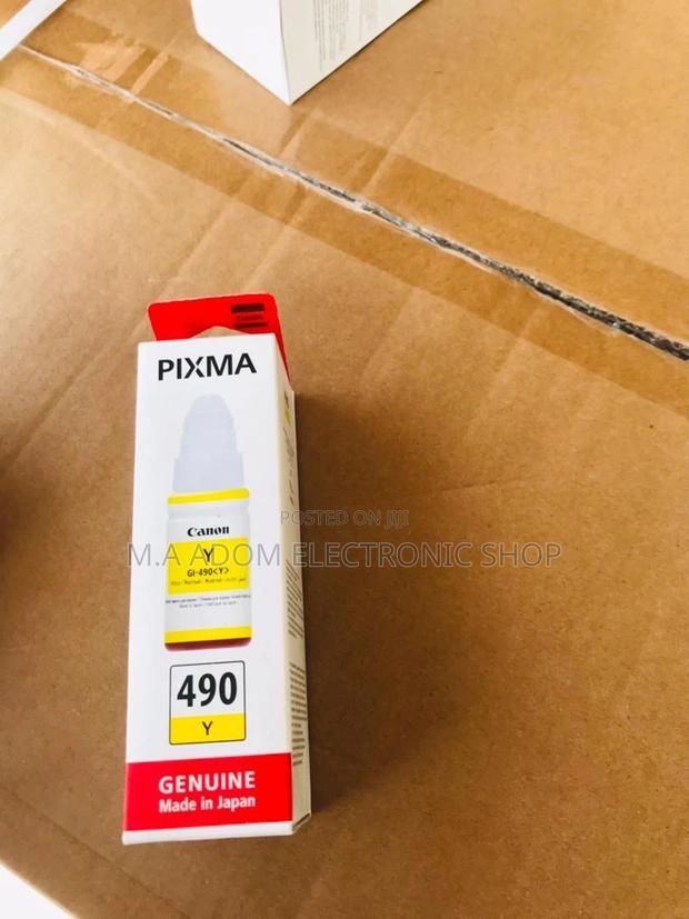 Canon GI-490 Yellow Ink: Your Bold Printing Choice · Photo 2