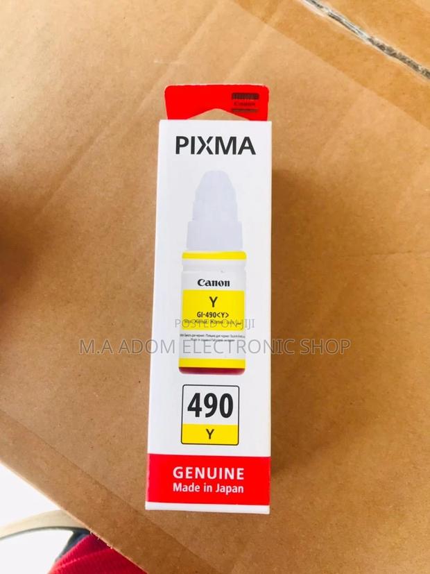 Canon GI-490 Yellow Ink: Your Reliable Printing Partner · Photo 2