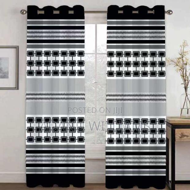 Modern High Quality 2in1 Curtains ( Available in Diff Color · Photo 2