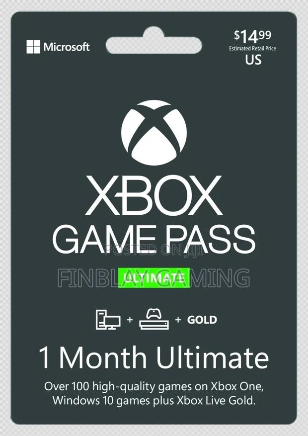 1 Month Gamepass Subscription Available