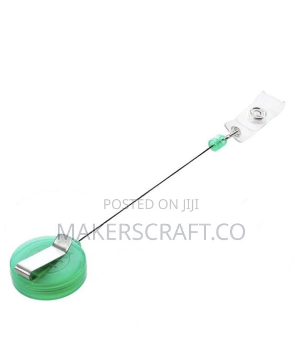 Retractable ID Card Clip, ID Holder