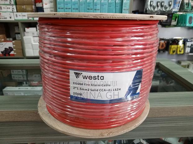 Westa Solid Cca Fire Alarm Cable 2*1.5mm 250m · Photo 4