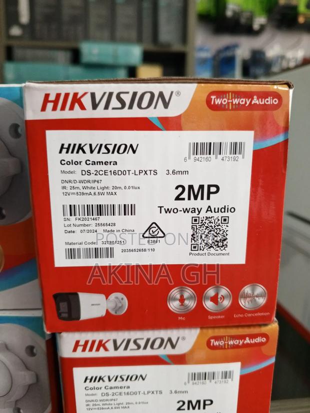Hikvision 2mp Hybrid Turbo Hd Camera 2 Way Audio · Photo 4