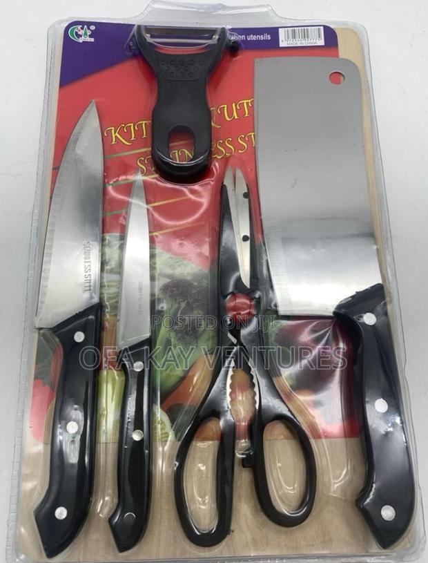 Kitchen Knife Set With Cutting Board · Photo 4