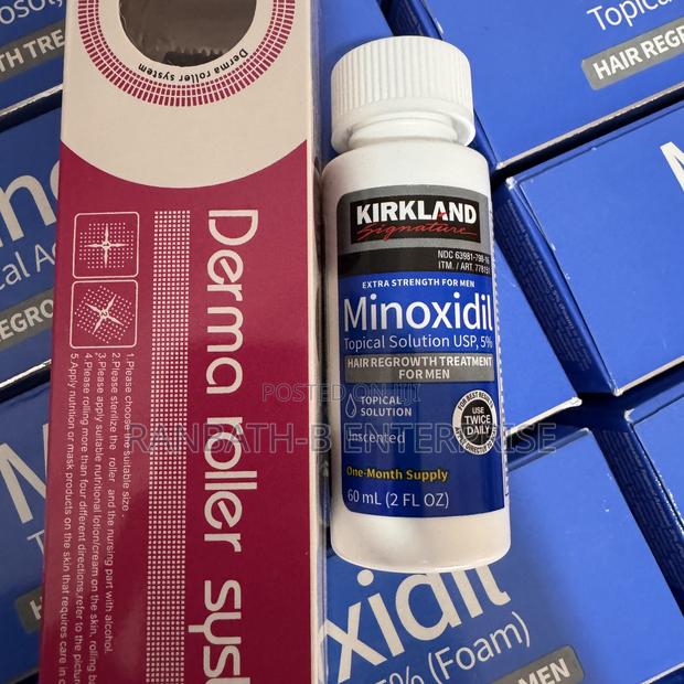 5% Minoxidil Liquid Plus Derma Roller photo 2