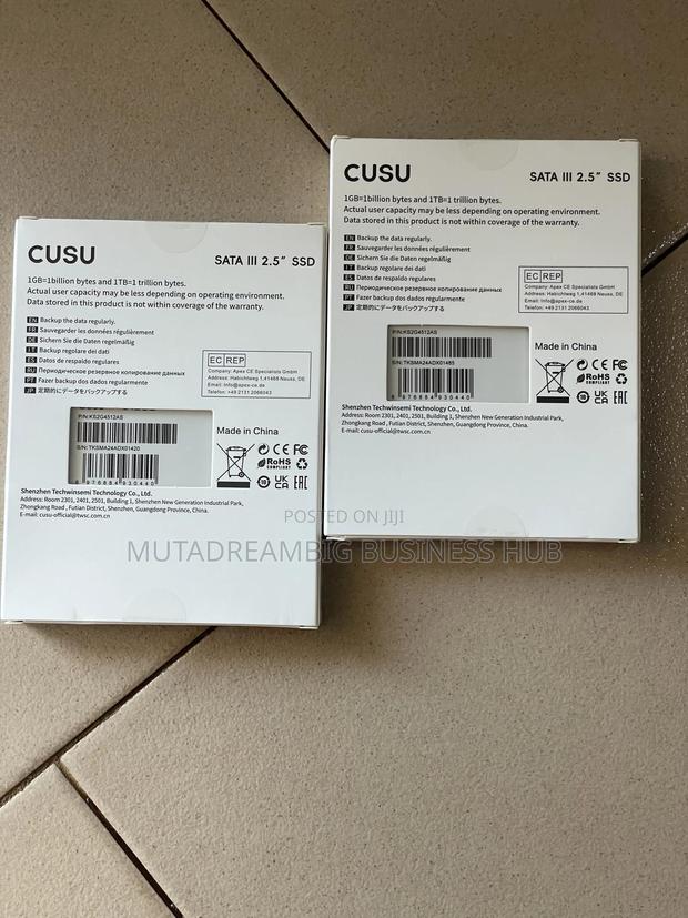 Cusu 512gb SSD Sata photo 2