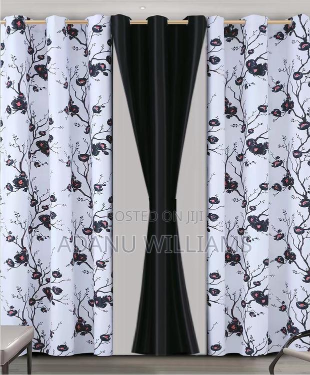 Luxury 3in1 Curtains Set ( Also in Diff Colors) · Photo 2
