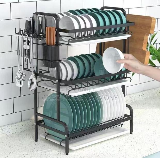 Durable 3 Tiers Kitchen Rack · Photo 1