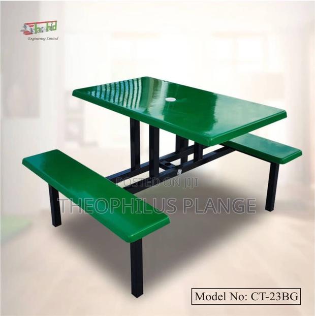 Fibreglass Canteen Table, School Industrial Furniture · Photo 2