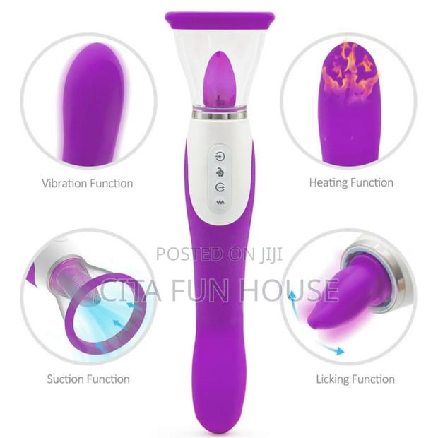 Multi-function Tongue Licking, Sucking Vibrator · Photo 2