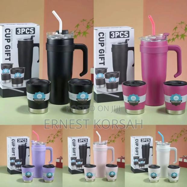 3pcs Stainless Steel Vaccuum · Photo 2