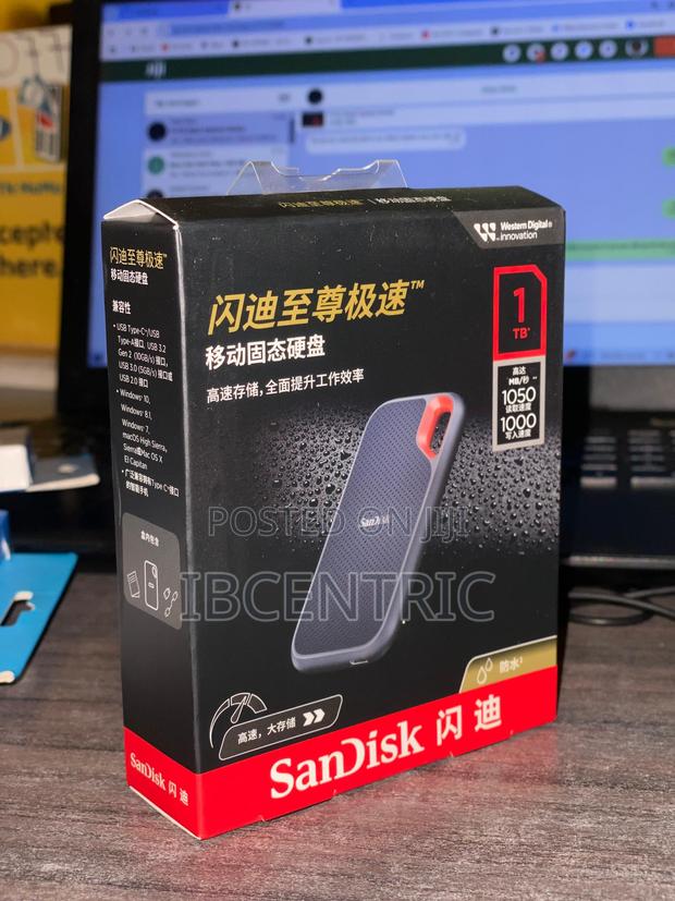 Sandisk Portable SSD 1tb, 1000mbps photo 2