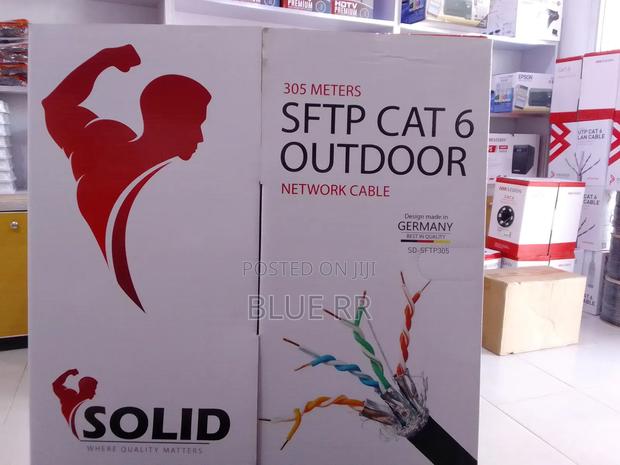 305m Cat 6 SFTP Outdoor Cable Solid