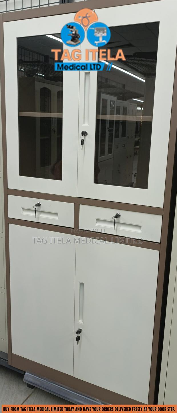 Medicine Cabinet (Metal With 2 Drawers) · Photo 2