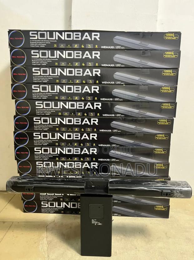2025 Well Tech Deep Bass Wireless Soundbar photo 2