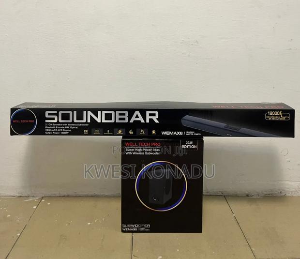 2025 Well Tech Deep Bass Wireless Soundbar