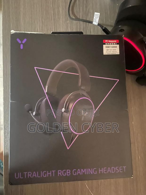 ISY Ultralight RGB Gaming Headset(IGH-3000) PS5, PS4, Xbox photo 2