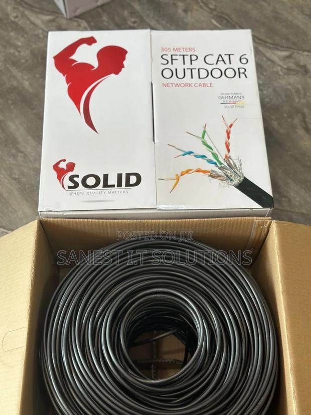 Cat6 Cable SFTP Double Layer 305 Meters · Photo 3