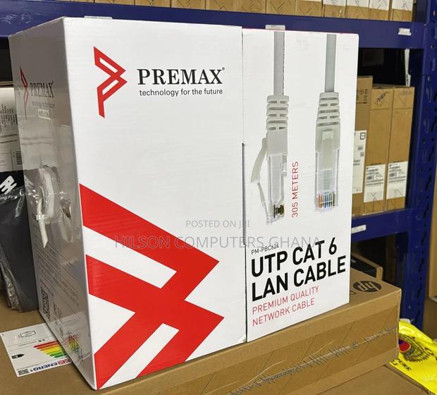 Premax PVC Jacket Cat6 Utp Cable, 305m, Pm-Fc623 · Photo 3
