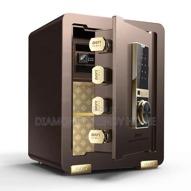 Fingerprint And Password Security Safe
