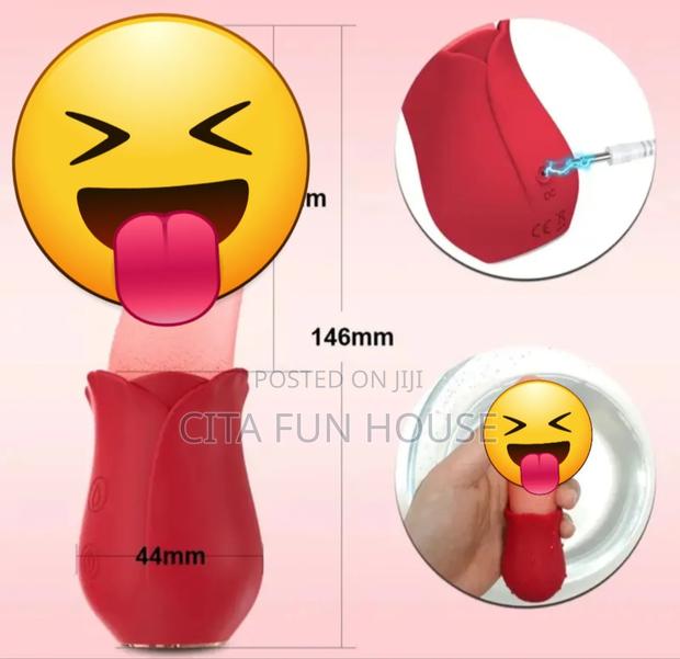 Powerful Licking Rose Tongue Thrusting Vibrator · Photo 2