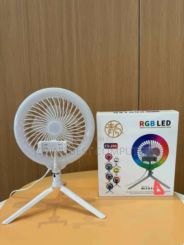 RGB Fan Ring Light · Photo 2