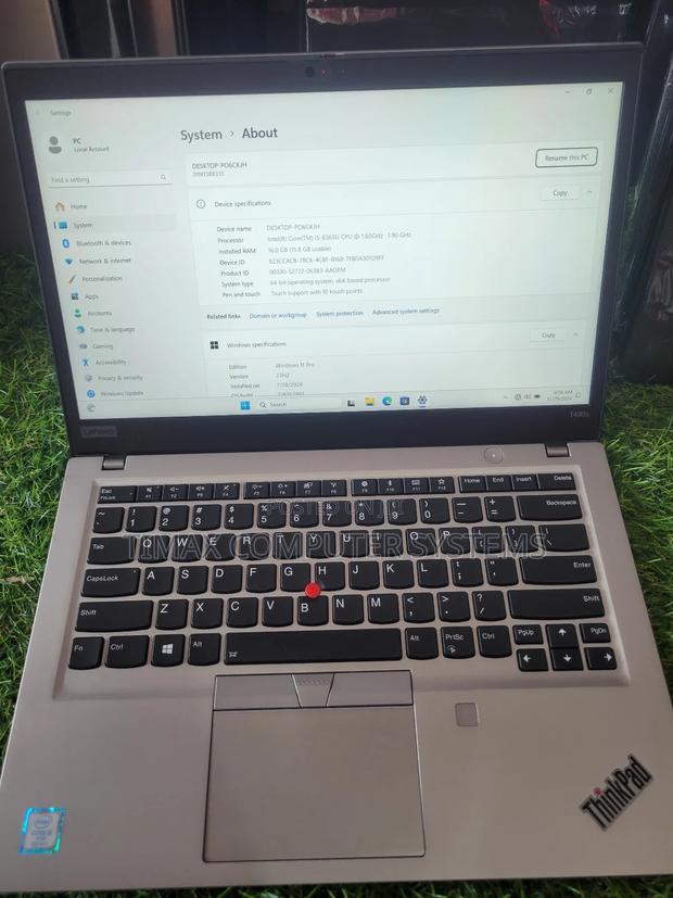 Laptop Lenovo Thinkpad T490s 16GB Intel Core I5 SSD 256GB photo 2