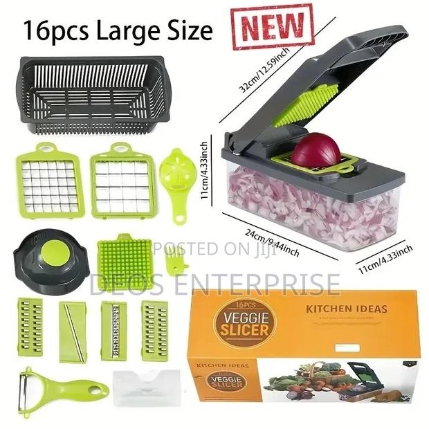 Kitchen Accessories 16 in 1 Vegetable Slicer