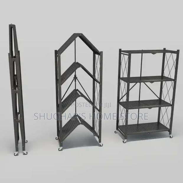 4 Tier Storage Rack With Basket · Photo 4