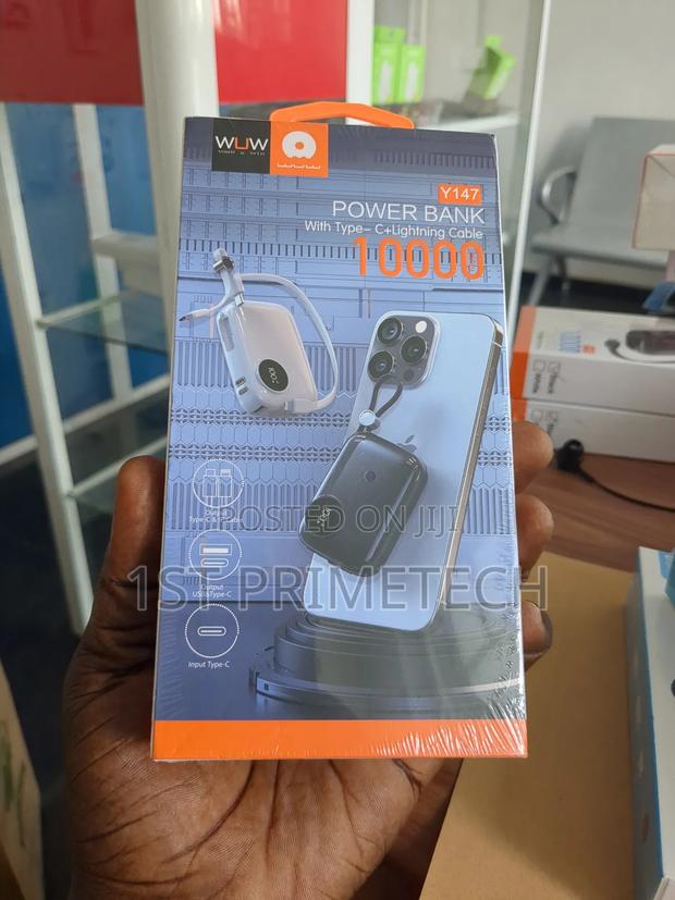 Wuw 27w 10,000 Mah Super Portable Power Bank photo 3