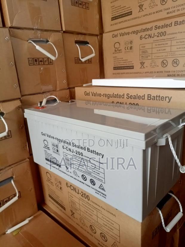 12v 200ah Gel Solar Battery Br-Solar photo 2