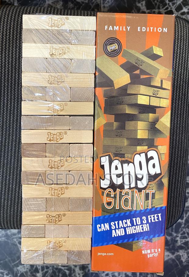 Wood Jenga Game Giant · Photo 4