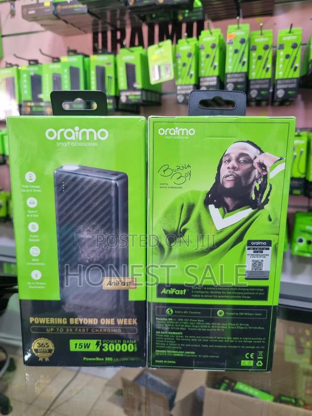 Oraimo Powerbox 300 Lite 30000mah 15w Power Bank · Photo 4