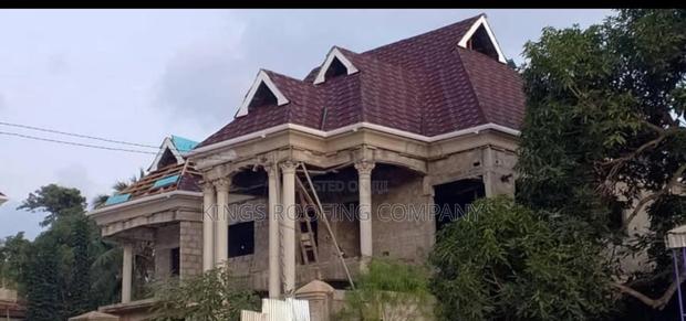 Alu-Zinc Roof , Rain Gutter and Wood-Work Structure in Accra · Photo 3