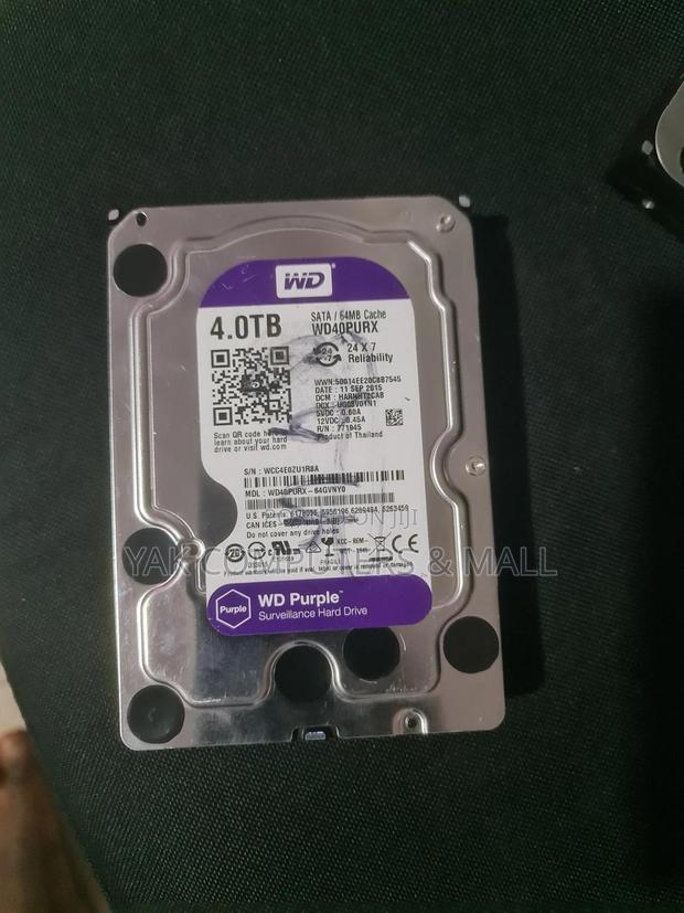 4tb WD Survaillance HDD