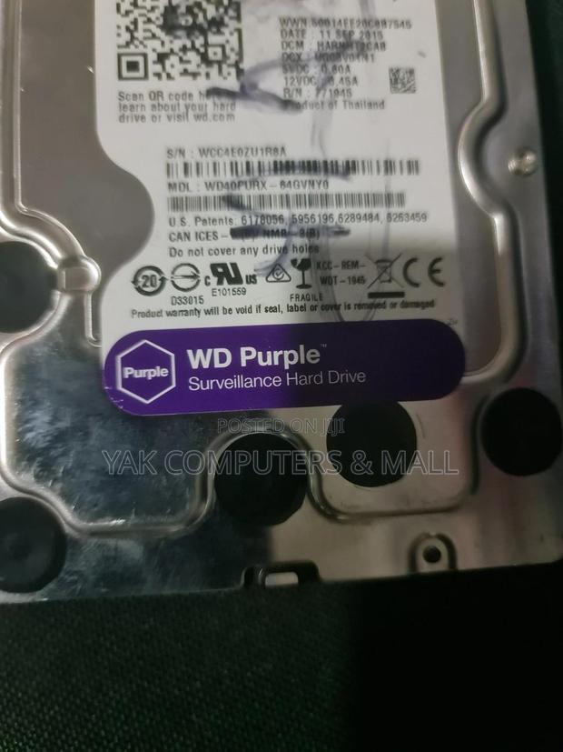 4tb WD Survaillance HDD