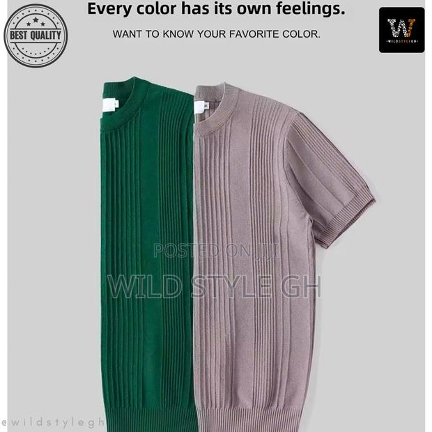 Quality Knitted Jacquard T-Shirts