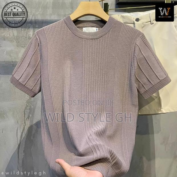 Quality Knitted Jacquard T-Shirts