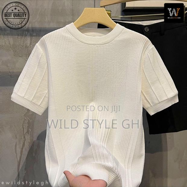 Quality Knitted Jacquard T-Shirts