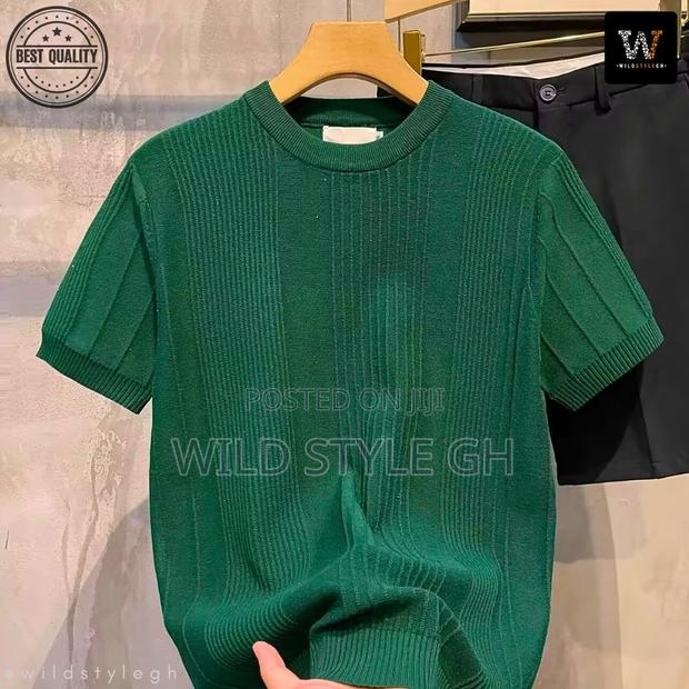 Quality Knitted Jacquard T-Shirts