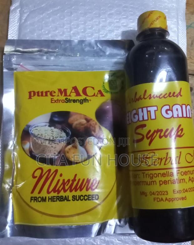 Pure Maca Powder and Weight Gain Syrup Hip Butt Combo · Photo 2