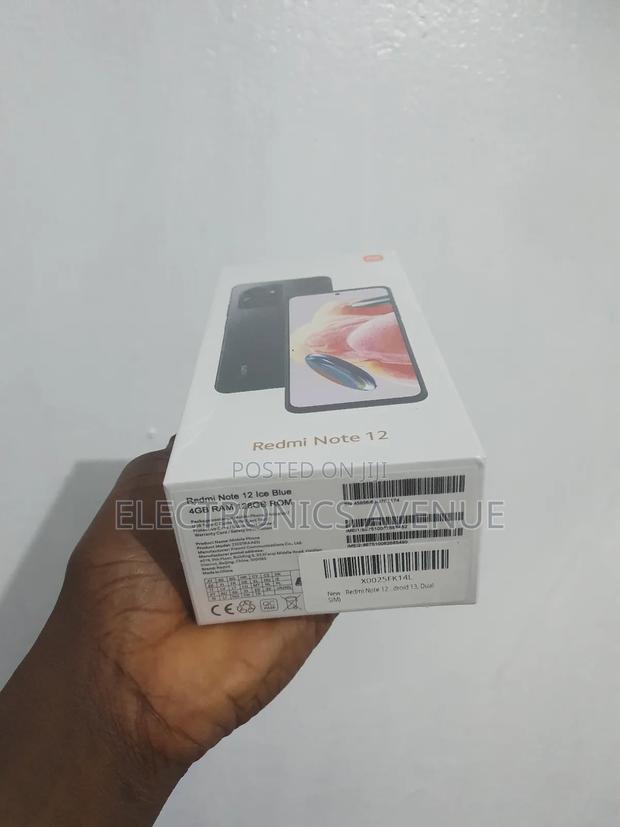 New Xiaomi Redmi Note 12 128 GB Black photo 2