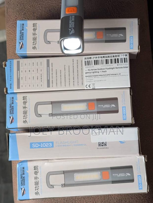 New Xiaomi Portable LED Flashlight USB Rechargeable photo 2