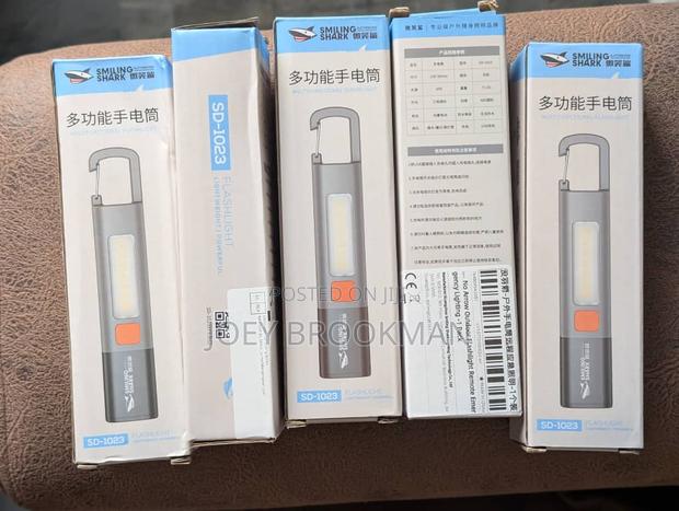 New Xiaomi Portable LED Flashlight USB Rechargeable photo 4