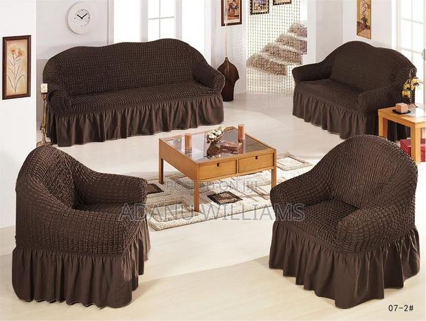Highest Quality Cotton Turkish Sofa Set(Cums in Diff Colors) · Photo 2