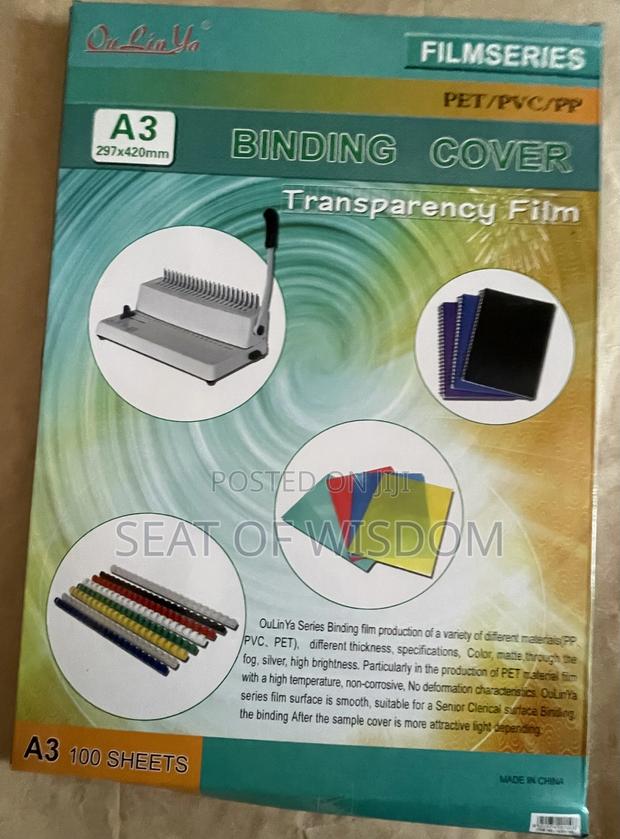 A3 PVC Binding Cover · Photo 2