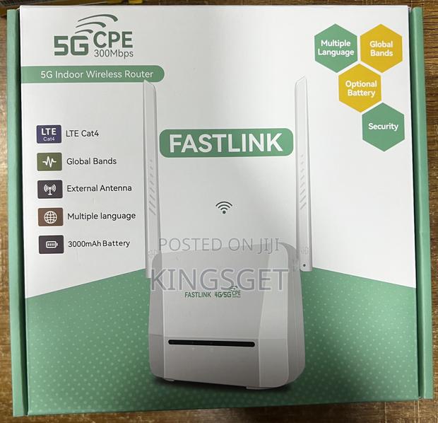 Fastlink 4g/5g CPE Wifi Router With Battery · Photo 3
